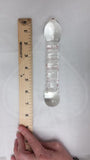 Spiral Staircase Full Tip Glass Dildo