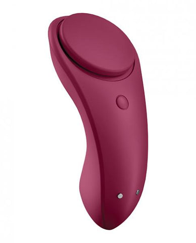 Satisfyer Sexy Secret Panty Vibrator - Red Wine