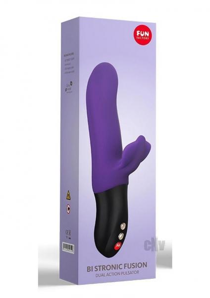 Fun Factory Bi Stronic Fusion Thrusting Vibrator Purple