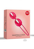 Fun Factory Smartballs Duo - White/india Red