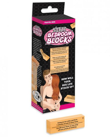 Strip Bedroom Blocks Game Travel Size