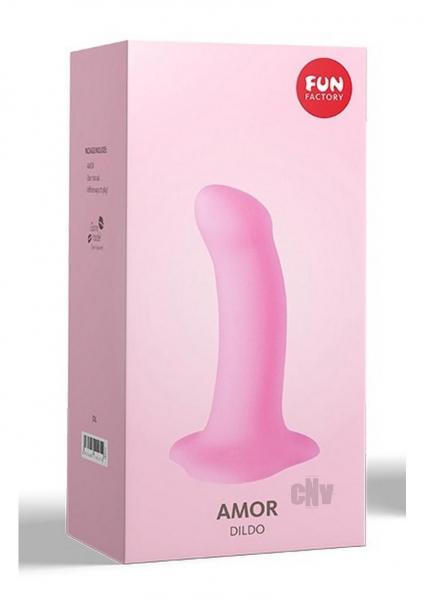 Fun Factory Amor 5.5 inches Silicone Dildo Pink