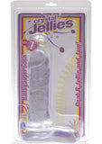 Crystal Jellies Ballsy Super C*ck 7 Inch - Clear