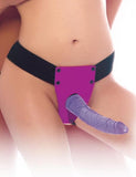 Fetish Fantasy Sensual Comfort Strap On Dildo Purple