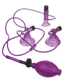 Fetish Fantasy Vibrating Triple Suckers Purple