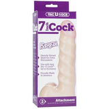 Vac-U-Lock 7" Raging Hard-Ons Cock - Beige