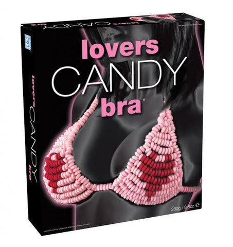 Lover's Candy Bra Heart Red, Pink