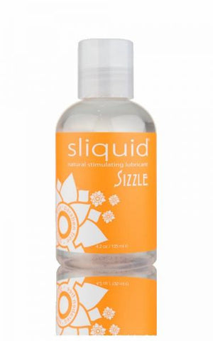 Sliquid Naturals Sizzle Warming Lubricant 4.2oz