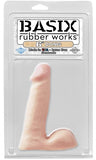 Basix Rubber Works 6 Inch Dong