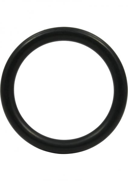 Spartacus Rubber Cock Ring 1.5in. (black)