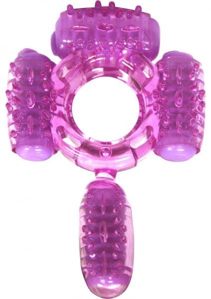 Super Quad Vibrating Cock Ring