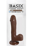 Basix Rubber Works - 7.5in. Dong With Suction Cup