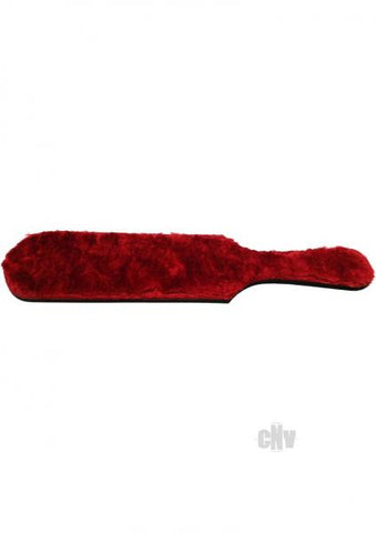 Rouge Paddle with Fur Red