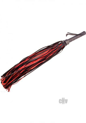 Rouge Leather Flogger Black/Red