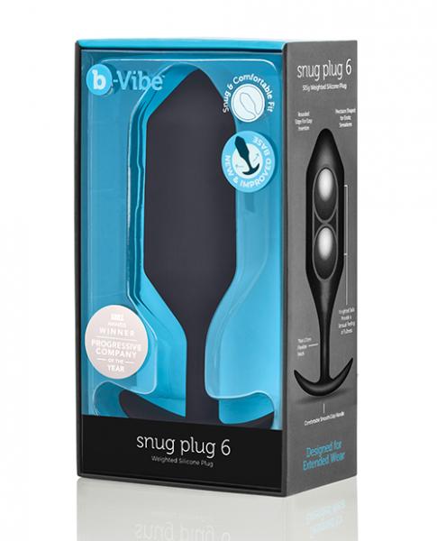 b-Vibe Snug Plug 6 Black