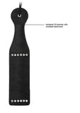 Ouch Diamond Studded Paddle - Black