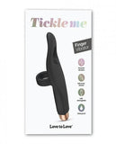 Love To Love Tickle Me Finger Vibrator Noir