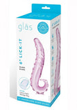 Glas 6" Lick-it Glass Dildo