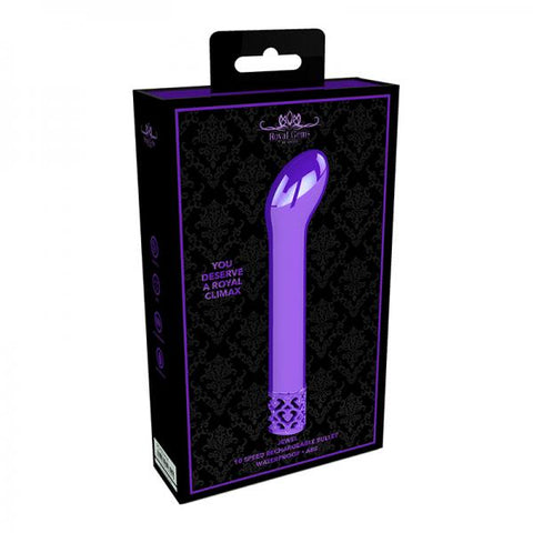 Royal Gems - Jewel - Abs Rechargeable Bullet - Purple