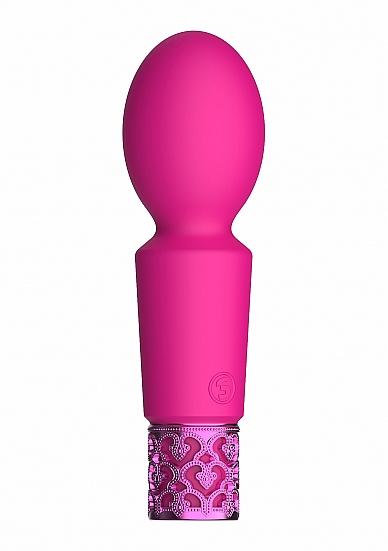 Royal Gems - Brilliant - Silicone Rechargeable Bullet - Pink