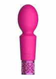 Royal Gems - Brilliant - Silicone Rechargeable Bullet - Pink