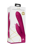 Vive - Aimi Rechargeable Triple-motor Swinging Silicone Rabbit - Pink