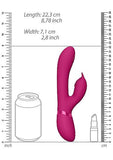 Vive - Aimi Rechargeable Triple-motor Swinging Silicone Rabbit - Pink