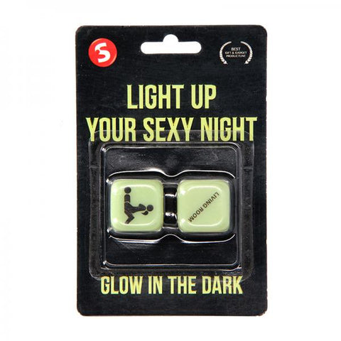 Light Up Your Sexy Night Dice - Glow In The Dark