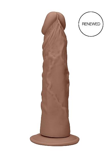 Real Rock Realistic Dildo - 8" - 20 Cm - Mocha