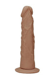 Real Rock Realistic Dildo - 8" - 20 Cm - Mocha