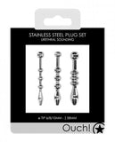 Urethral Sounding Metal Plug Set