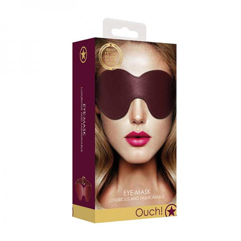 Ouch Halo Eyemask Burgundy