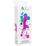 Luna Neon Achilles Ultra-soft Silicone Dual Stimulator Fuchsia