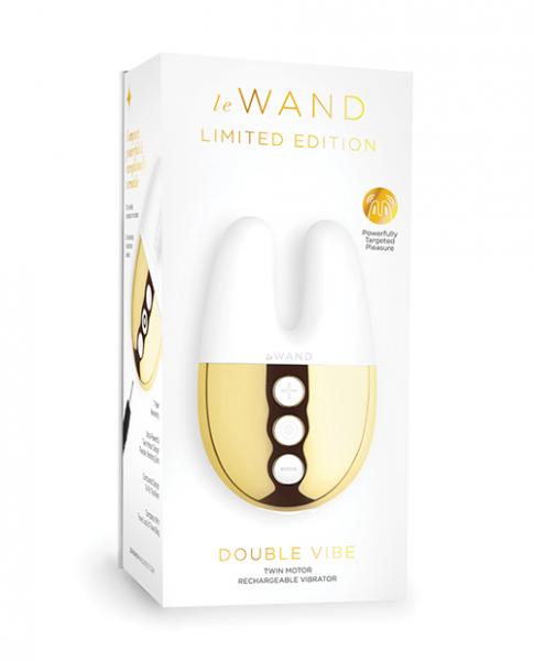 Le Wand Double Vibe White Gold