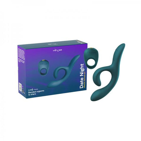 We-Vibe Date Night Holiday Gift Set Green Velvet