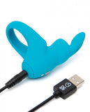 Happy Rabbit Rechargeable Cock Ring Blue