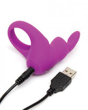 Happy Rabbit Rechargeable Cock Ring Purple