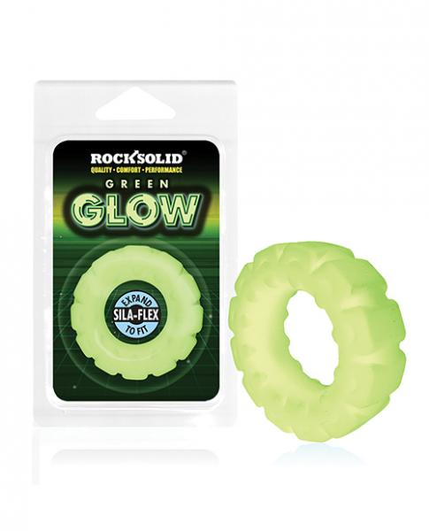 Rock Solid Sila-flex Glow-in-the-dark The Tire C-ring Green