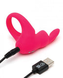 Happy Rabbit Rechargeable Cock Ring Pink