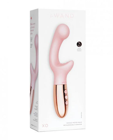 Le Wand Xo Double-motor Wave Rechargeable Vibrator Rose Gold