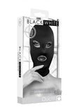 Ouch! Black & White Subversion Mask With Open Mouth And Eye Black