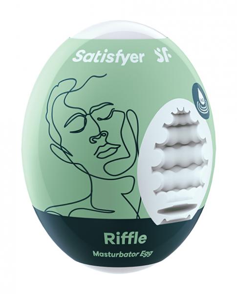 Satisfyer Masturbator Egg Riffle Green