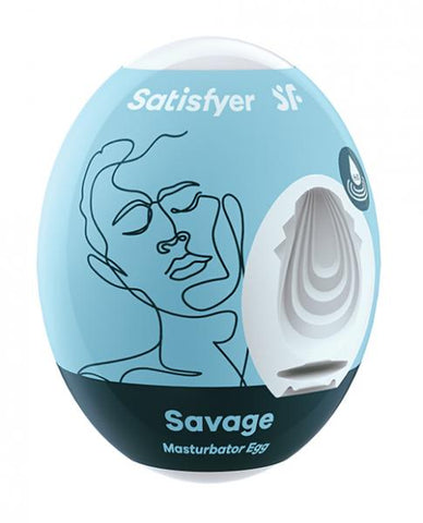 Satisfyer Masturbator Egg Savage Blue