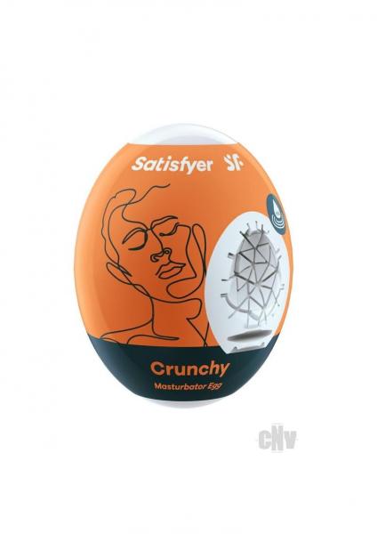 Satisfyer Masturbator Egg Crunchy Orange