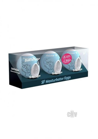 Satisfyer Masturbator Egg 3er Savage