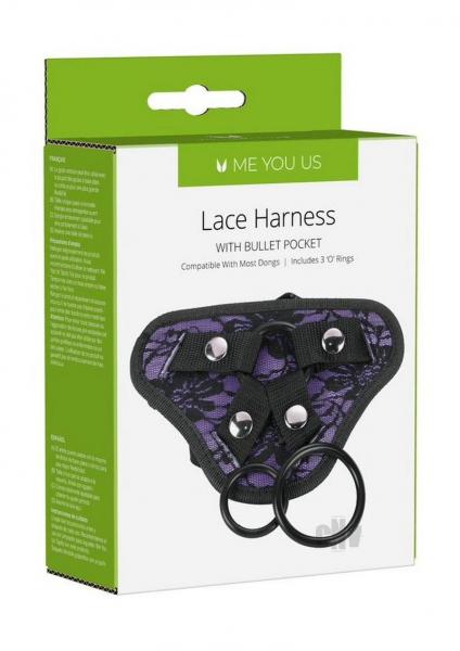 Me You Us Adjustable Harness Purple