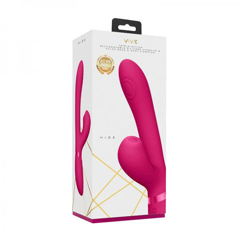 Vive Hide Airwave Pulse Vibe Pink