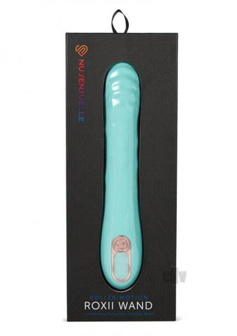 Sensuelle Roxii Wand W/roller  Elec Blue