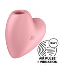 Satisfyer Cutie Heart Lt Red