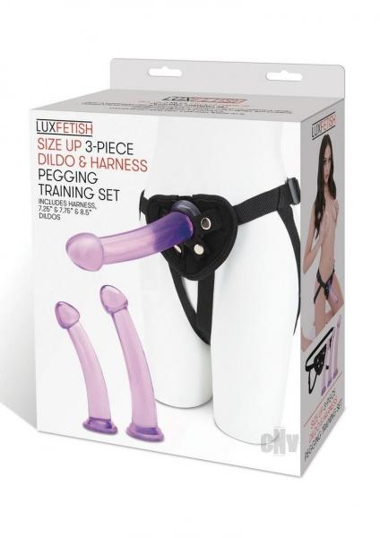 Lux F Size Up Pegging Training Set 3pc